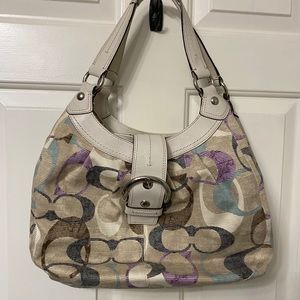 Authentic Coach Soho Op Art handbag